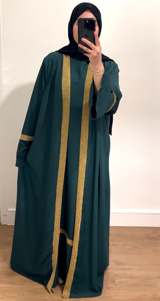 KIMONO 2 PIÉCES VERT